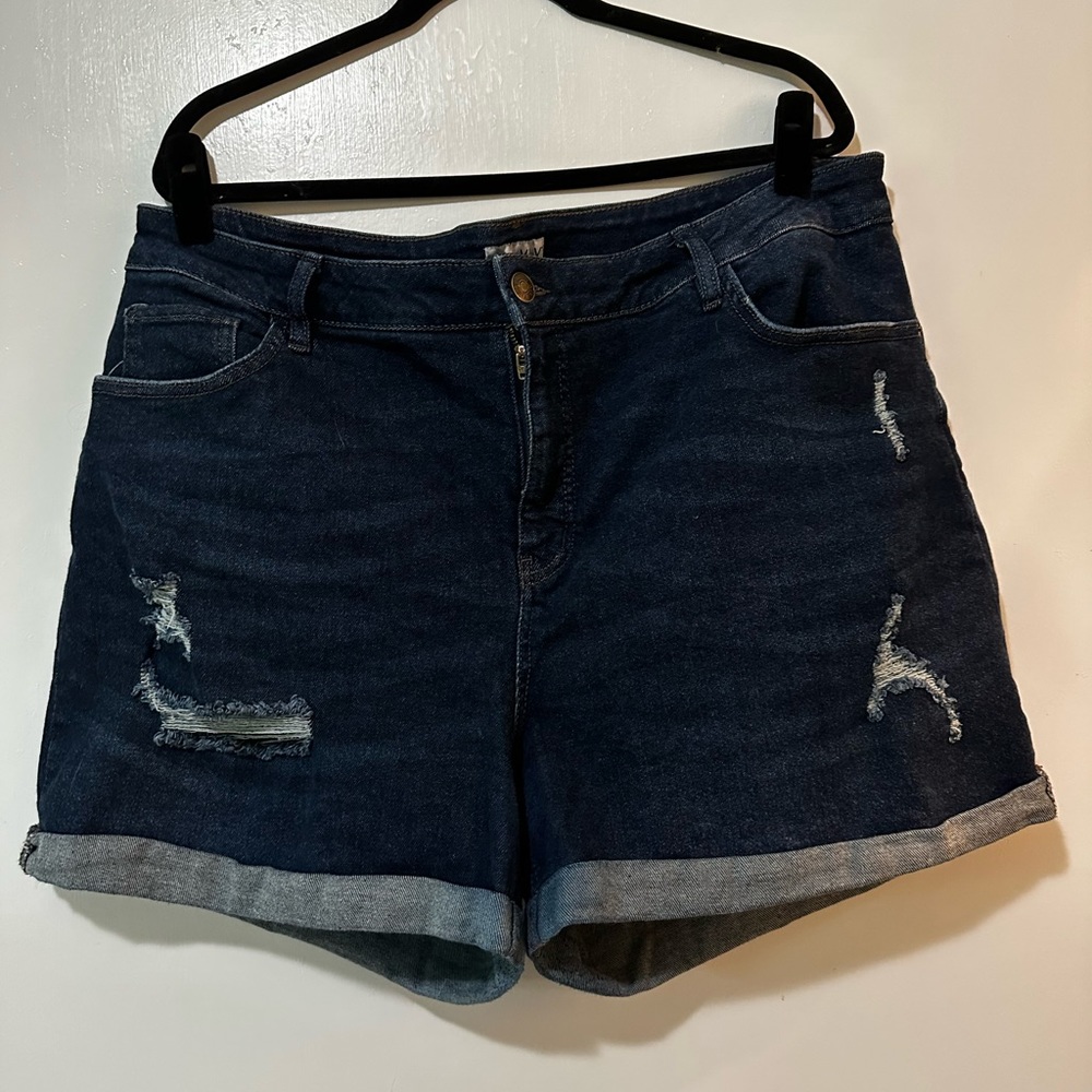 Target denim shorts